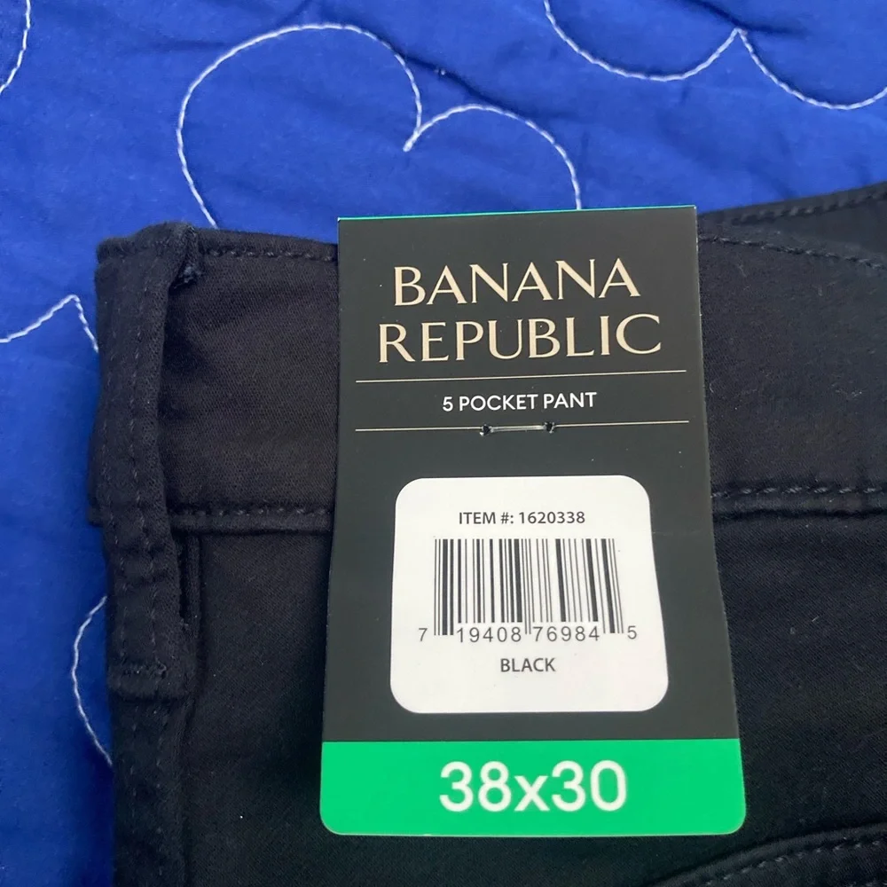 Banana Republic Black 5-Pocket Pants - Classic Style